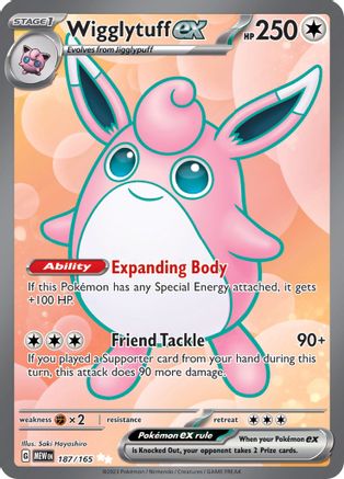 Wigglytuff ex (MEW-187) (Holofoil)