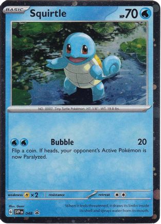 Squirtle (SVP-048) (Holofoil)