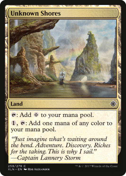 Unknown Shores (XLN-259) (Foil)