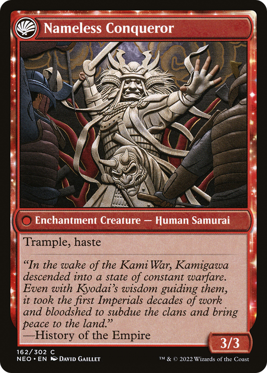 The Shattered States Era // Nameless Conqueror (NEO-162) (Foil)