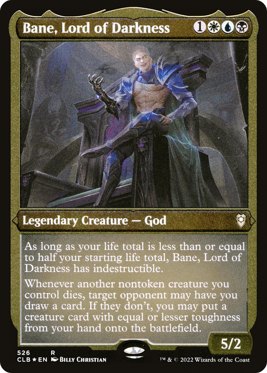 Bane, Lord of Darkness (CLB-526) (Etched Foil)