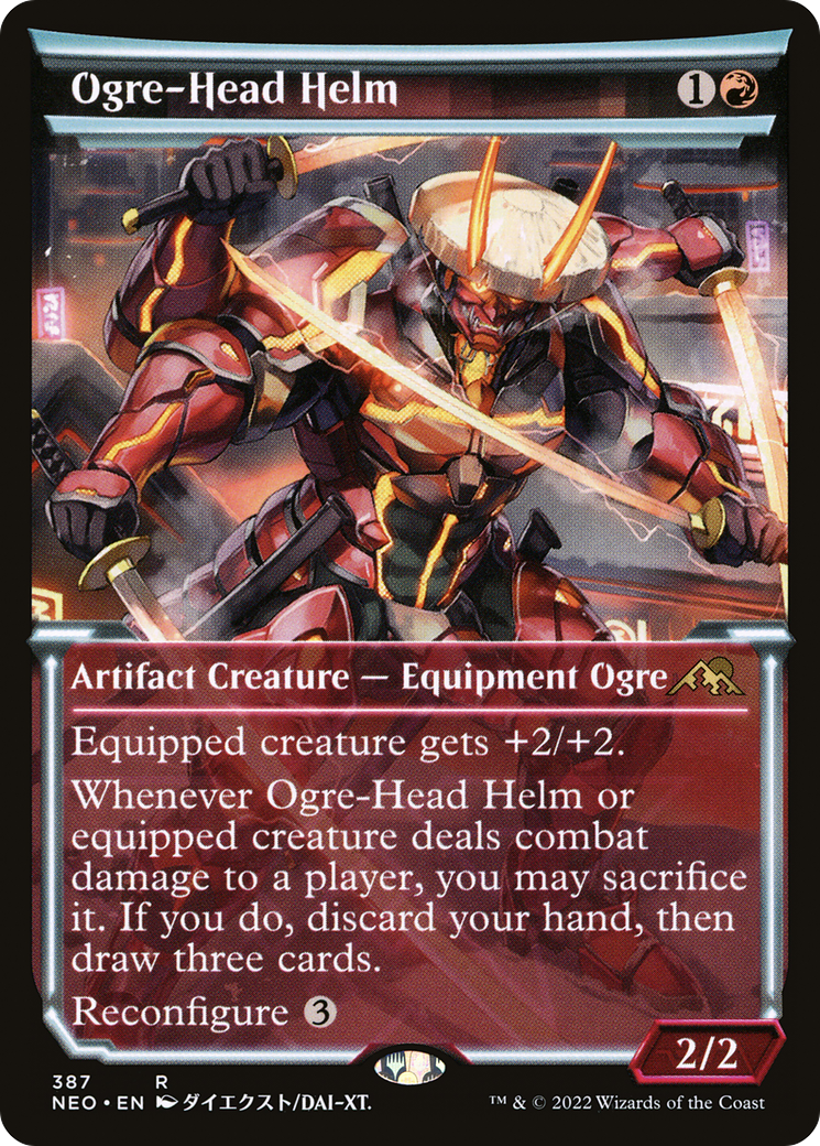 Ogre-Head Helm (NEO-387) (Showcase) (Foil)
