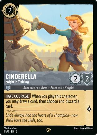 Cinderella - Knight in Training (DLPC-014) (Cold Foil)