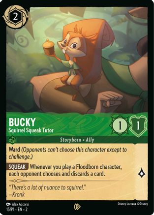Bucky - Squirrel Squeak Tutor (DLPC-015) (Cold Foil)