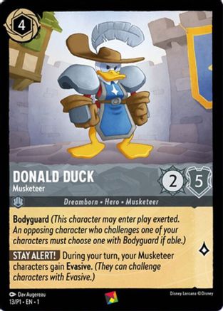 Donald Duck - Musketeer (DLPC-013)