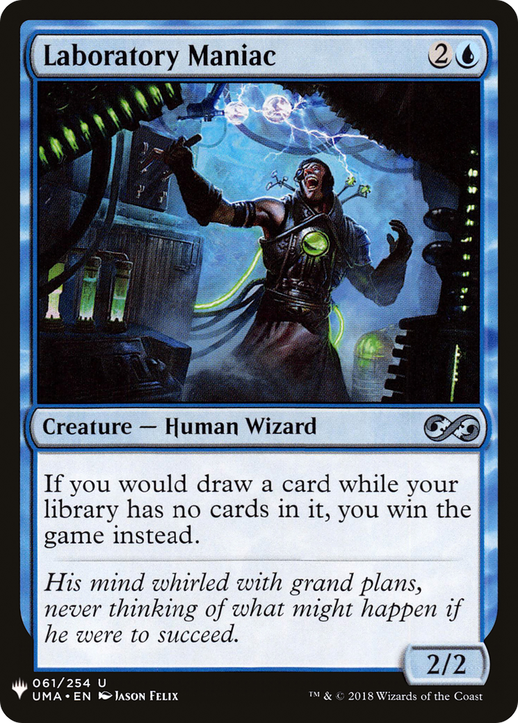 Laboratory Maniac (LIST-UMA-61)