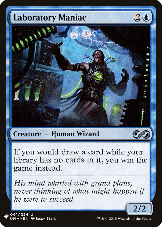 Laboratory Maniac (LIST-UMA-61)