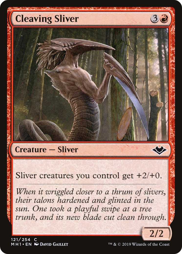 Cleaving Sliver (MH1-121) (Foil)