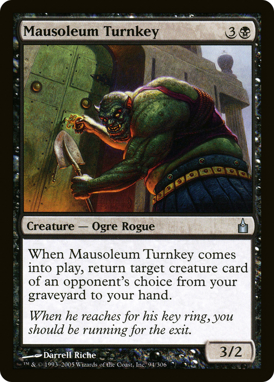 Mausoleum Turnkey (RAV-094) (Foil)