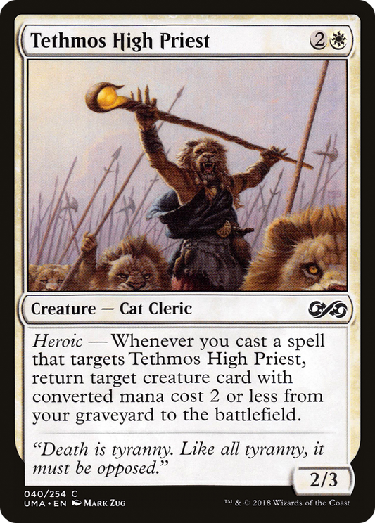 Tethmos High Priest (UMA-040) (Foil)