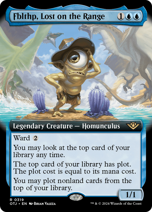Fblthp, Lost on the Range (OTJ-319) (Extended Art) (Foil)