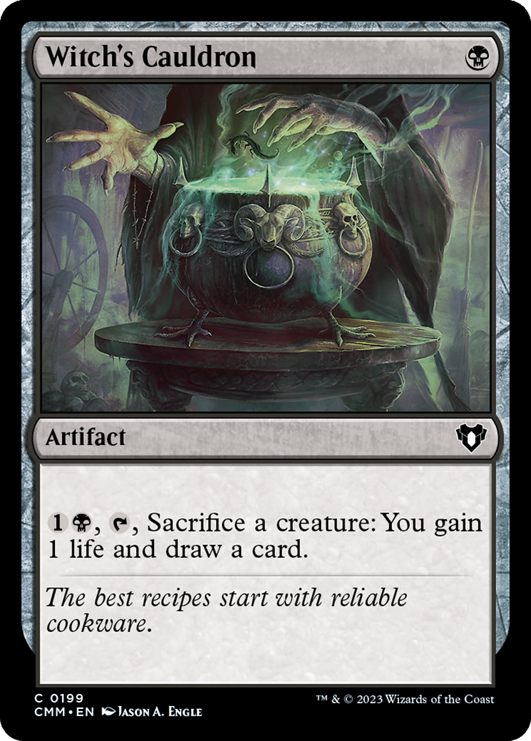 Witch's Cauldron (CMM-199) (Foil)