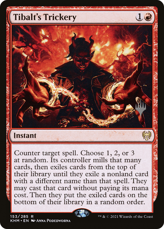 Tibalt's Trickery (PPKHM-153P) (Foil)