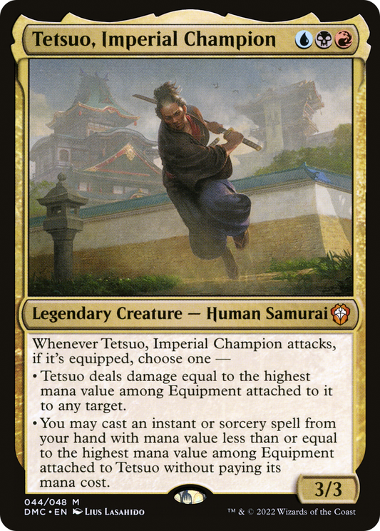 Tetsuo, Imperial Champion (DMC-044) (Foil)