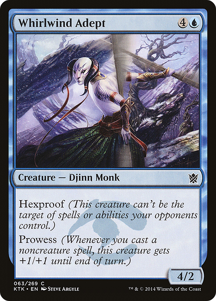 Whirlwind Adept (KTK-063) (Foil)