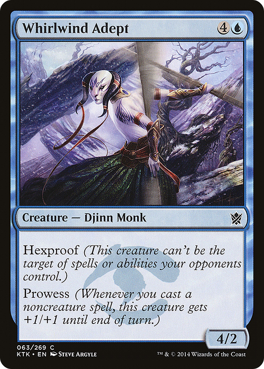 Whirlwind Adept (KTK-063) (Foil)