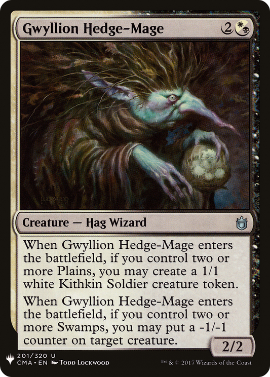 Gwyllion Hedge-Mage (LIST-CMA-201)