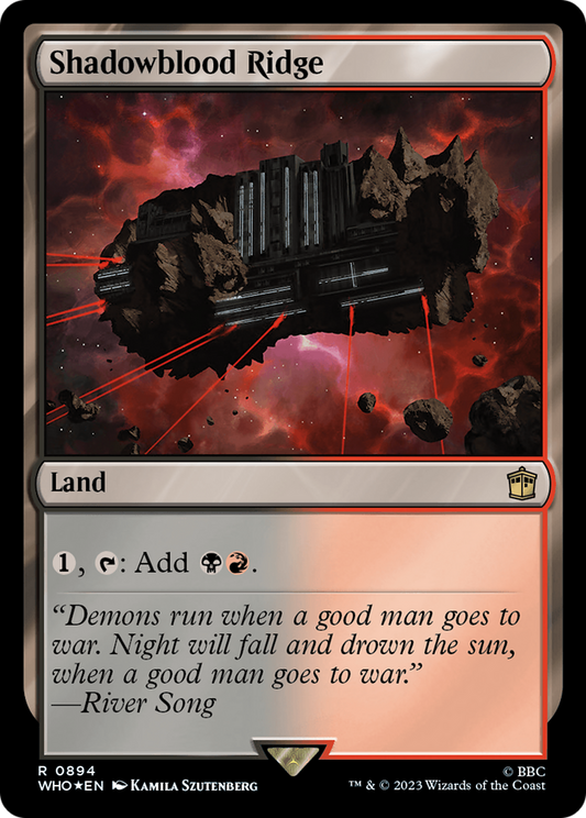 Shadowblood Ridge (WHO-894) (Surge Foil)