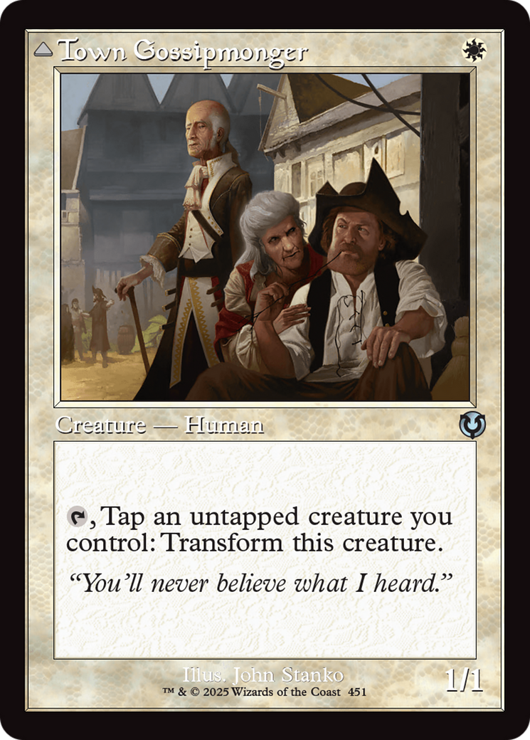 Town Gossipmonger // Incited Rabble (INR-451)