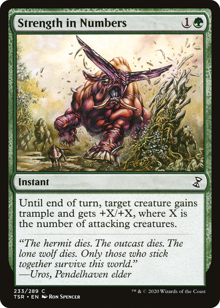 Strength in Numbers (TSR-233) (Foil)