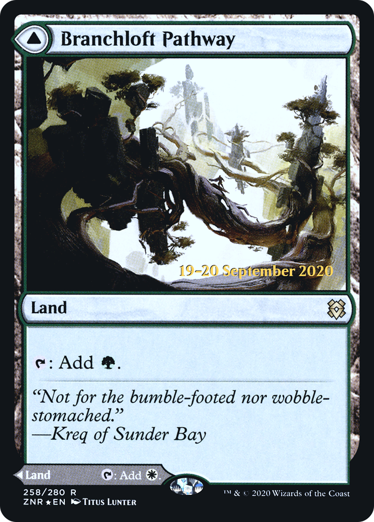 Branchloft Pathway // Boulderloft Pathway (PRE-258S) (Foil)