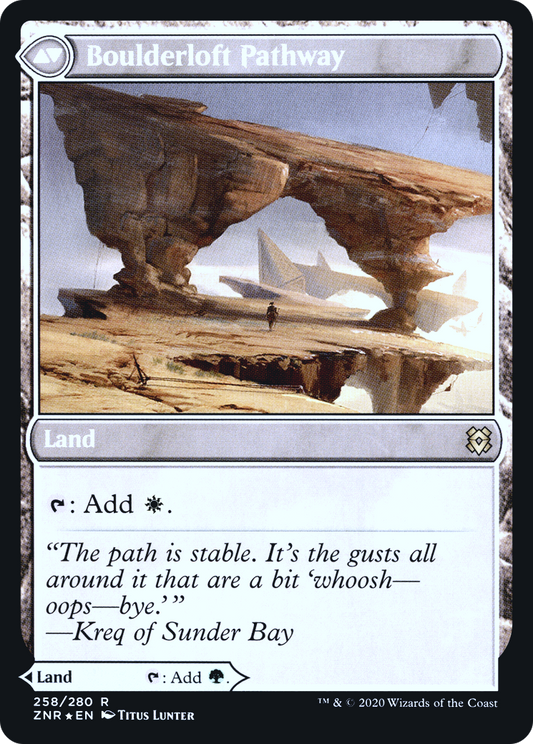 Branchloft Pathway // Boulderloft Pathway (PRE-258S) (Foil)