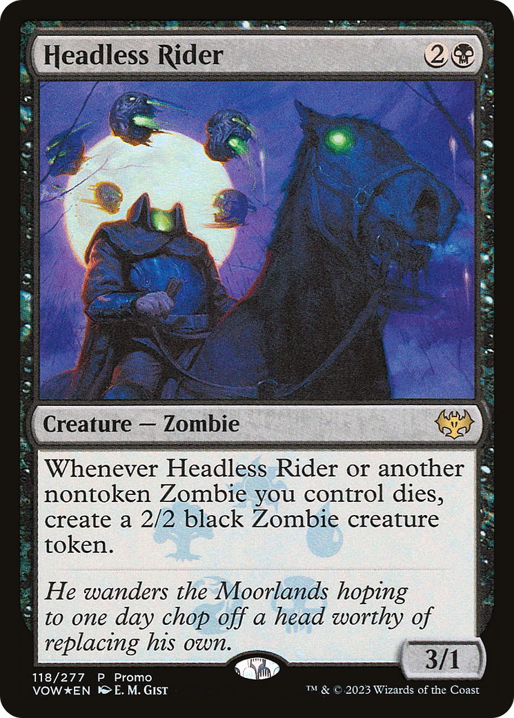 Headless Rider (MEDIA-118★) (Foil)