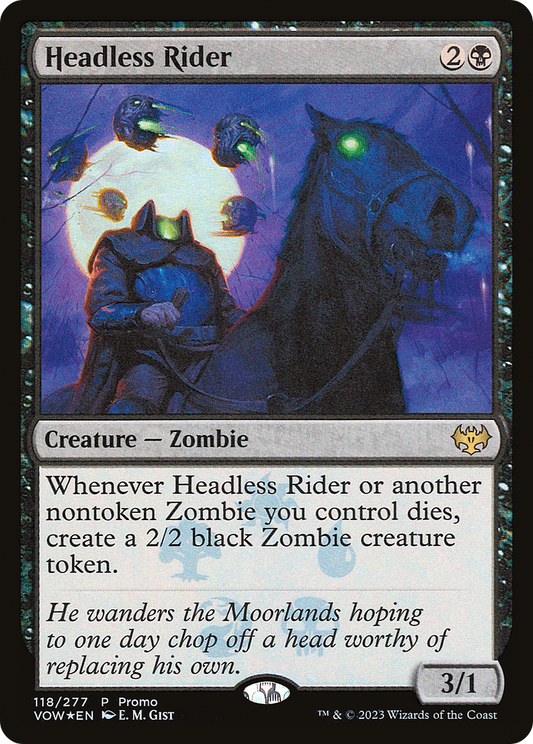 Headless Rider (MEDIA-118★) (Foil)