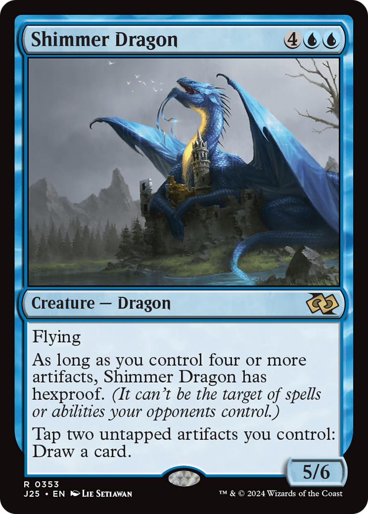 Shimmer Dragon (J25-353)
