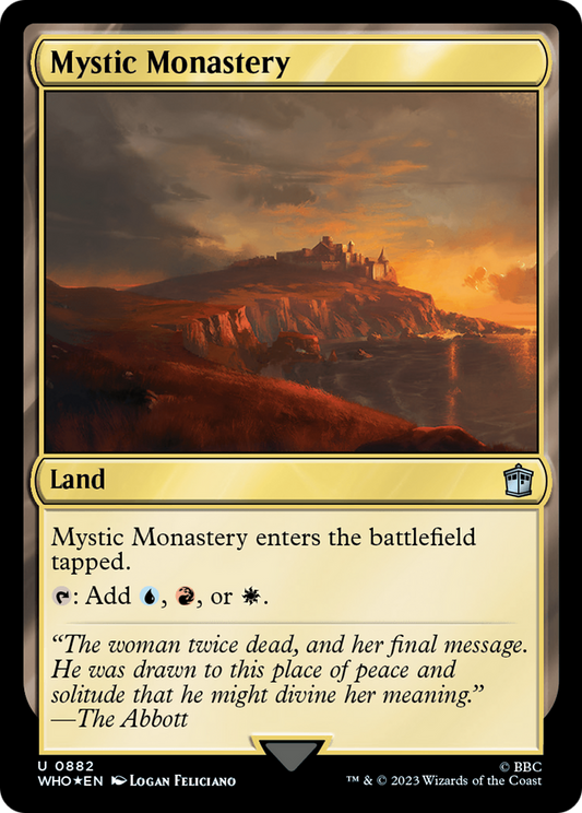 Mystic Monastery (WHO-882) (Surge Foil)