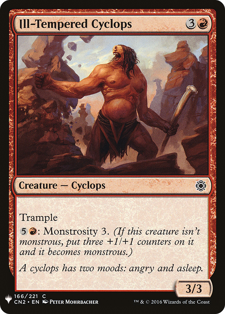 Ill-Tempered Cyclops (LIST-CN2-166)