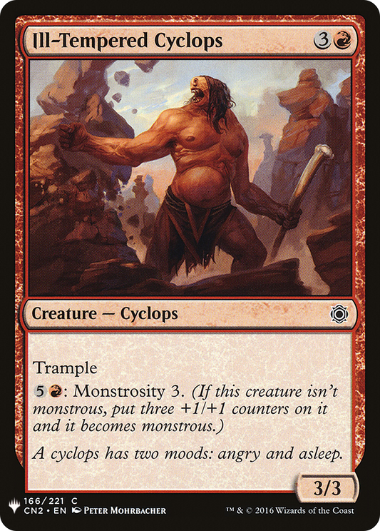 Ill-Tempered Cyclops (LIST-CN2-166)