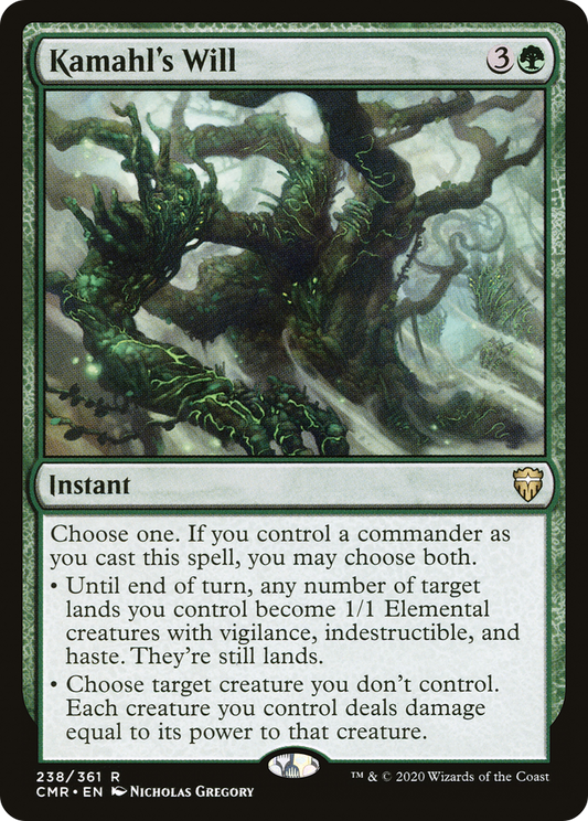 Kamahl's Will (CMR-238)