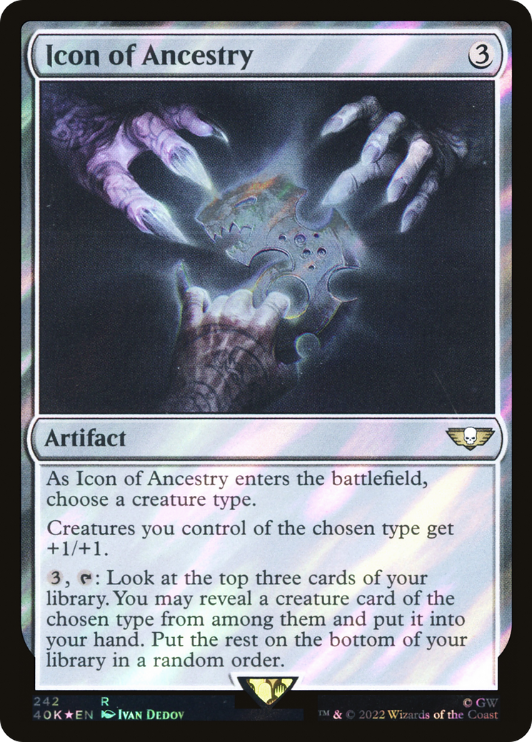 Icon of Ancestry (40K-242★) (Surge Foil)