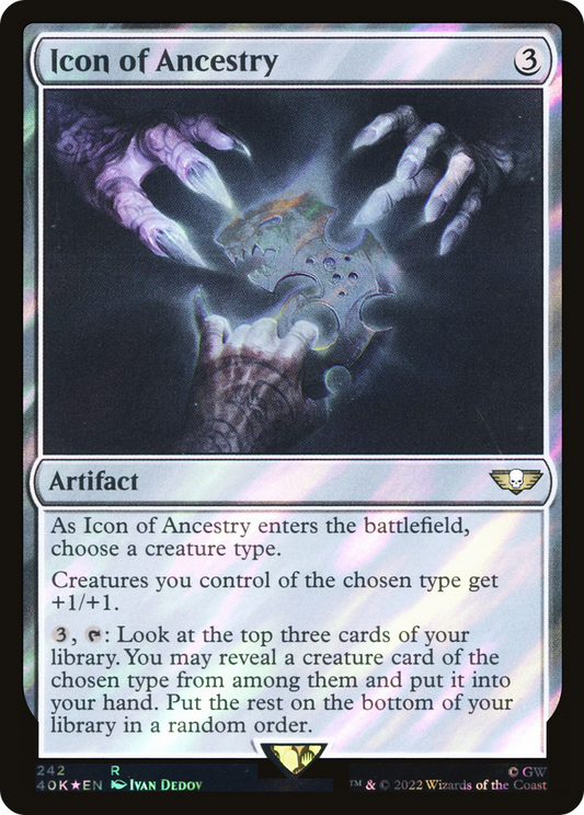 Icon of Ancestry (40K-242★) (Surge Foil)