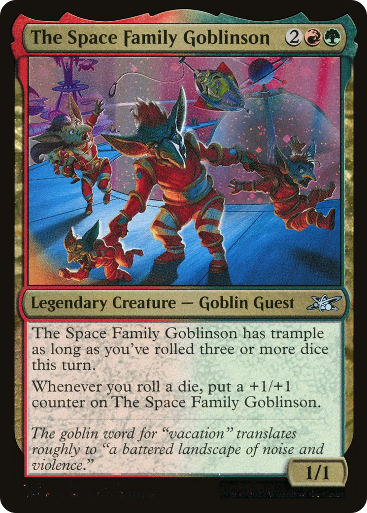 The Space Family Goblinson (UNF-465) (Galaxy Foil)