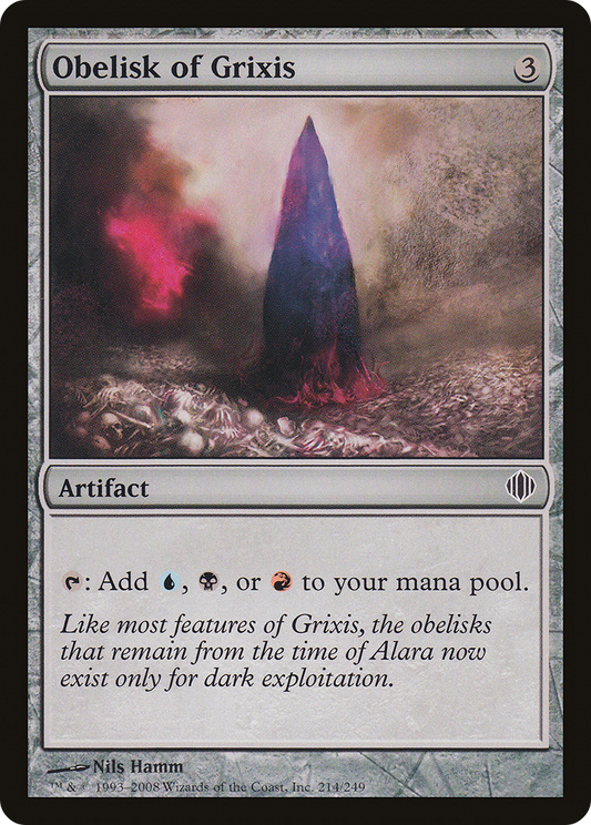 Obelisk of Grixis (ALA-214) (Foil)