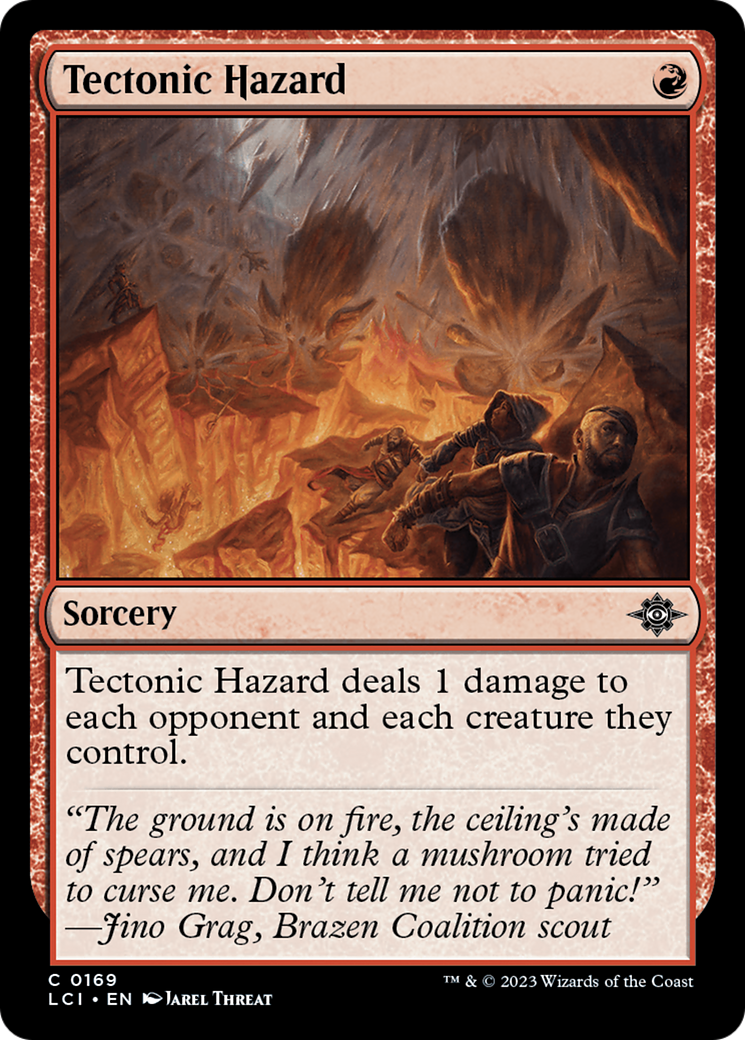 Tectonic Hazard (LCI-169) (Foil)