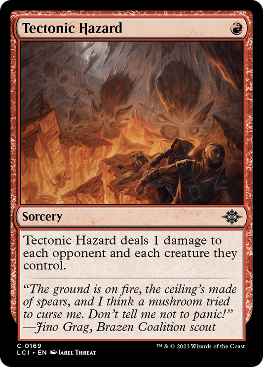 Tectonic Hazard (LCI-169) (Foil)