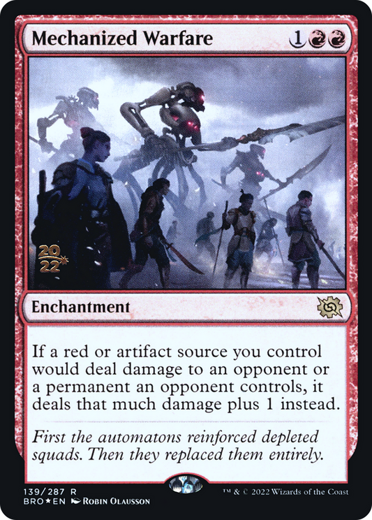 Mechanized Warfare (PRE-139S) (Foil)