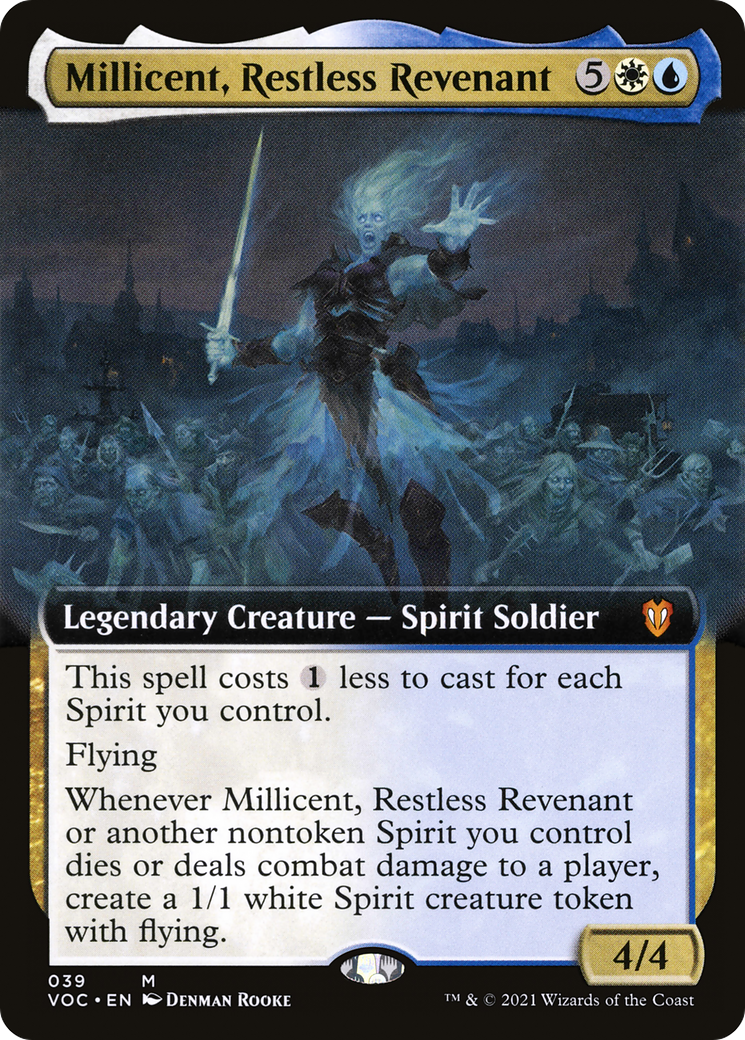 Millicent, Restless Revenant (VOC-039) (Extended Art)