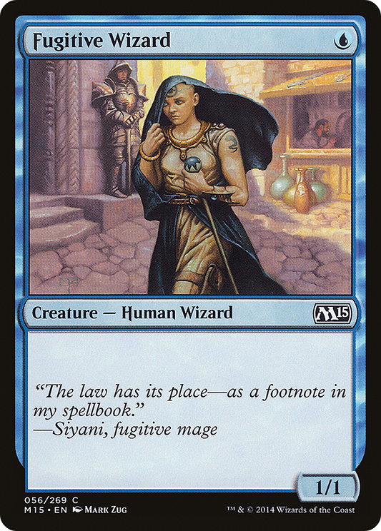 Fugitive Wizard (M15-056) (Foil)