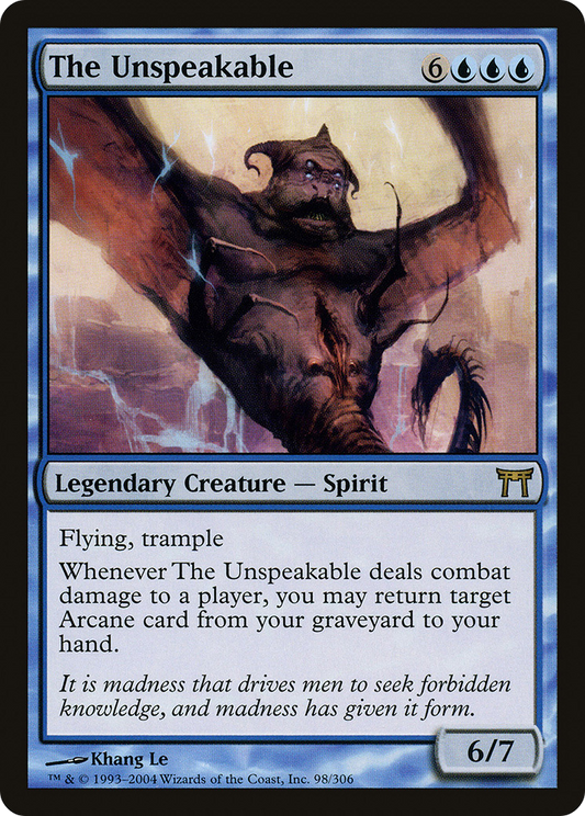 The Unspeakable (CHK-098) (Foil)
