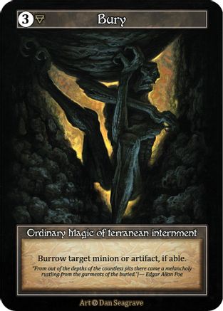 Bury (Foil) [Alpha]