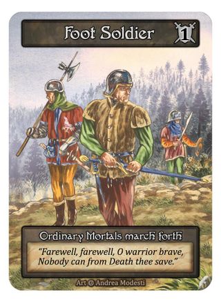 Foot Soldier (1) (Box Topper) [Alpha]