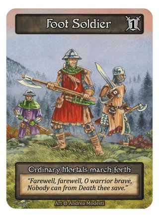 Foot Soldier (3) (Box Topper) [Alpha]