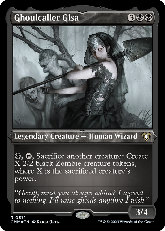 Ghoulcaller Gisa (CMM-512) (Etched Foil)