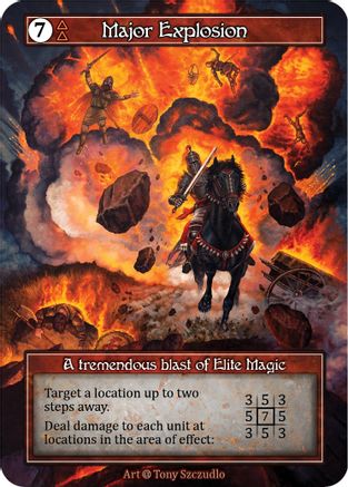 Major Explosion (Foil) [Alpha]