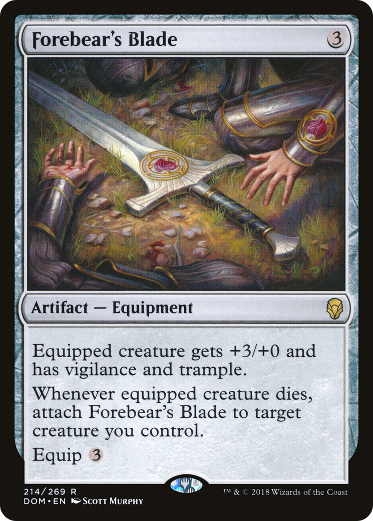 Forebear's Blade (DOM-214) (Foil)