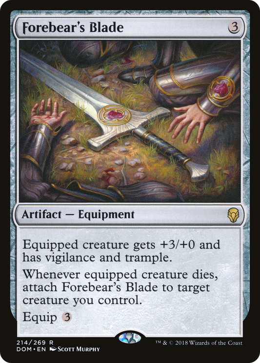 Forebear's Blade (DOM-214) (Foil)